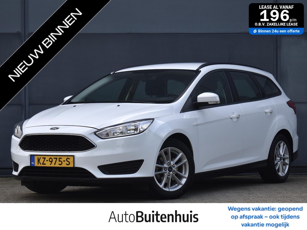 Ford Focus Wagon - 1.0 EcoBoost |TREKHAAK|NW. APK+BEURT|CARPLAY|PDC|CRUISE|NAVI - AutoWereld.nl