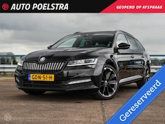 Skoda Superb Combi - 1.4 TSI 218 PK iV Sportline Business Panoramadak Trekhaak Matrix LED Rondomzicht Camera AC