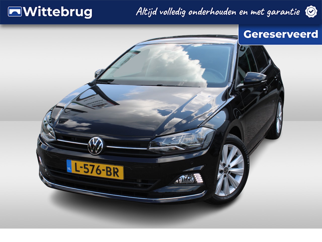 Volkswagen Polo - 1.0 TSI 95pk Highline DSG Automaat / Digitale Cockpit/ Clima/ Navigatie/ APP Connect / Par - AutoWereld.nl