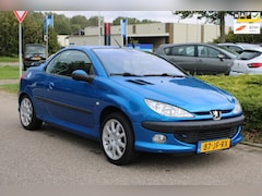Peugeot 206 CC - 2.0-16V QUICKSILVER/CLIMA AIRCO/LM-VELGEN/LEDEREN BEKLEDING/WINDSCHERM/nieuwe APK + ONDERH