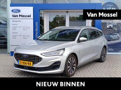 Ford Focus Wagon - 1.0 EcoBoost Hybrid Titanium X | Automaat | Stoel/stuur voorruitverwarming | Navigatie | C