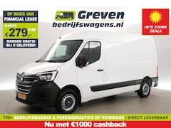 Renault Master - T33 2.3 dCi 150PK L2H2 | Airco | LED | Camera | Cruise | Carplay | Trekhaak | PDC | 3 Pers