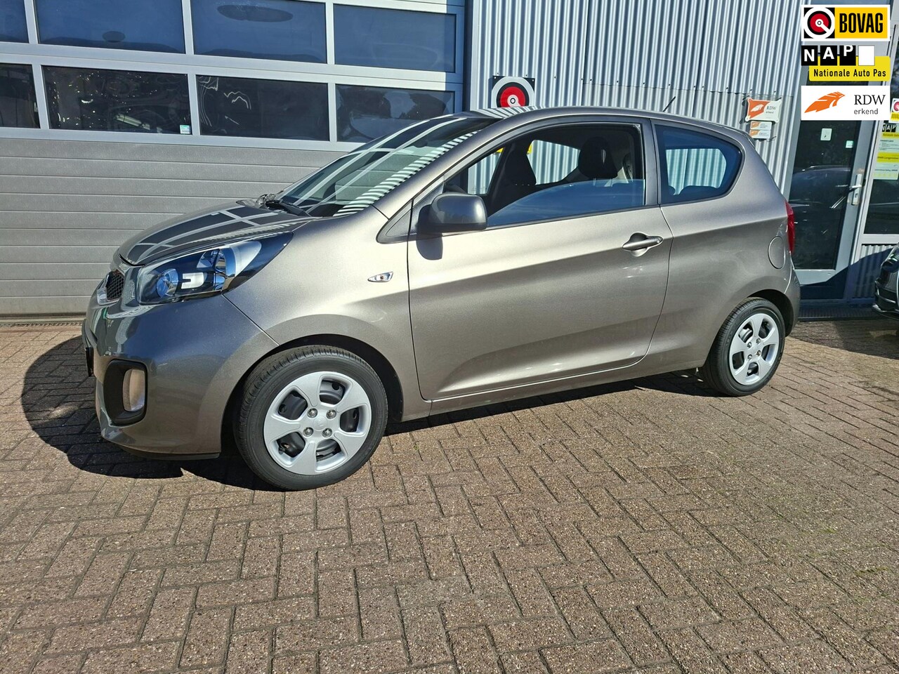 Kia Picanto - 1.0 CVVT Airco Originele KM Stand Comfort Pack - AutoWereld.nl