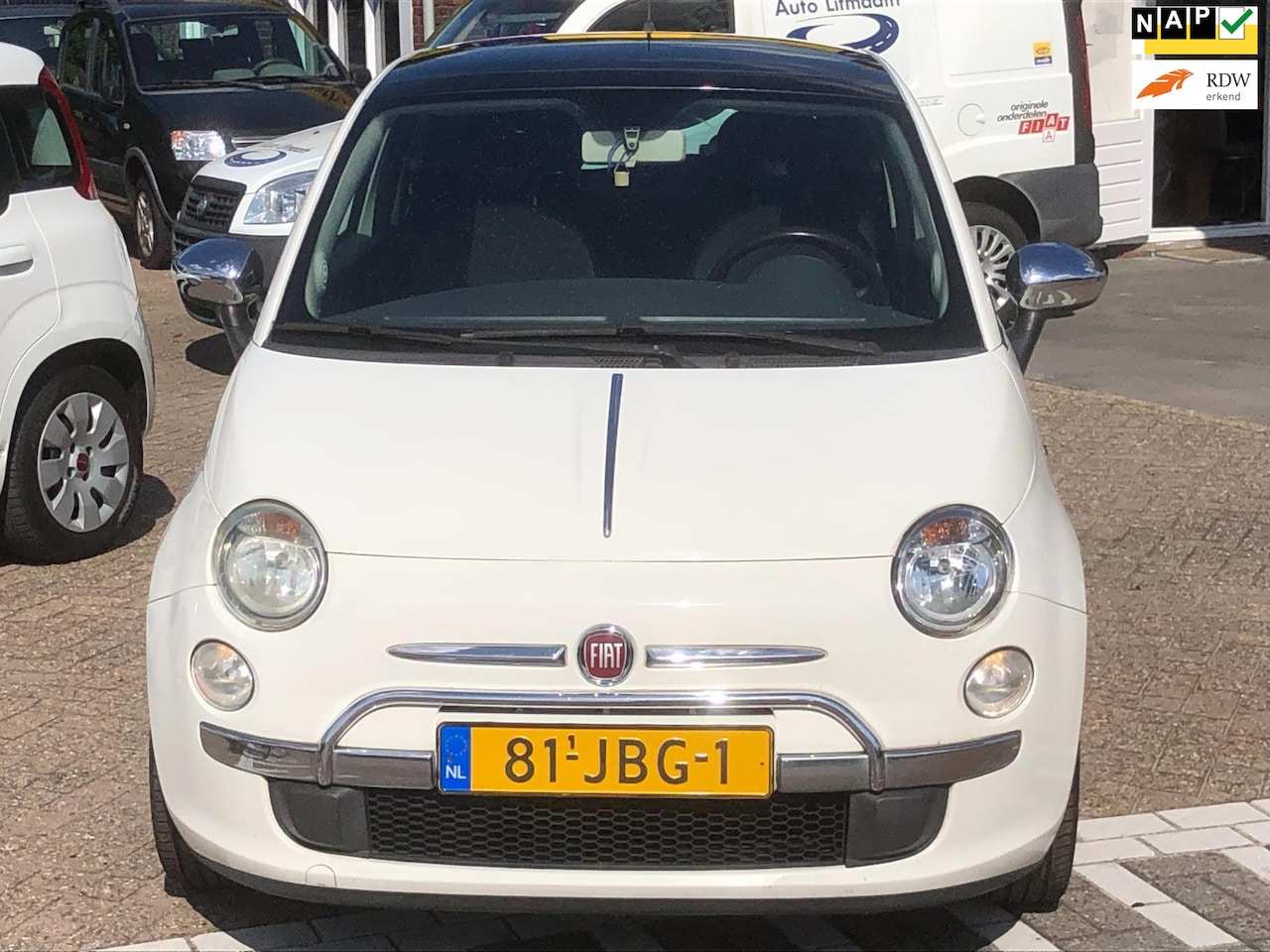 Fiat 500 - 1.2 SPORT/ 4 CIL /NW SCHAKELROBOT -AUTOMAAT/ AIRCO /LM - AutoWereld.nl