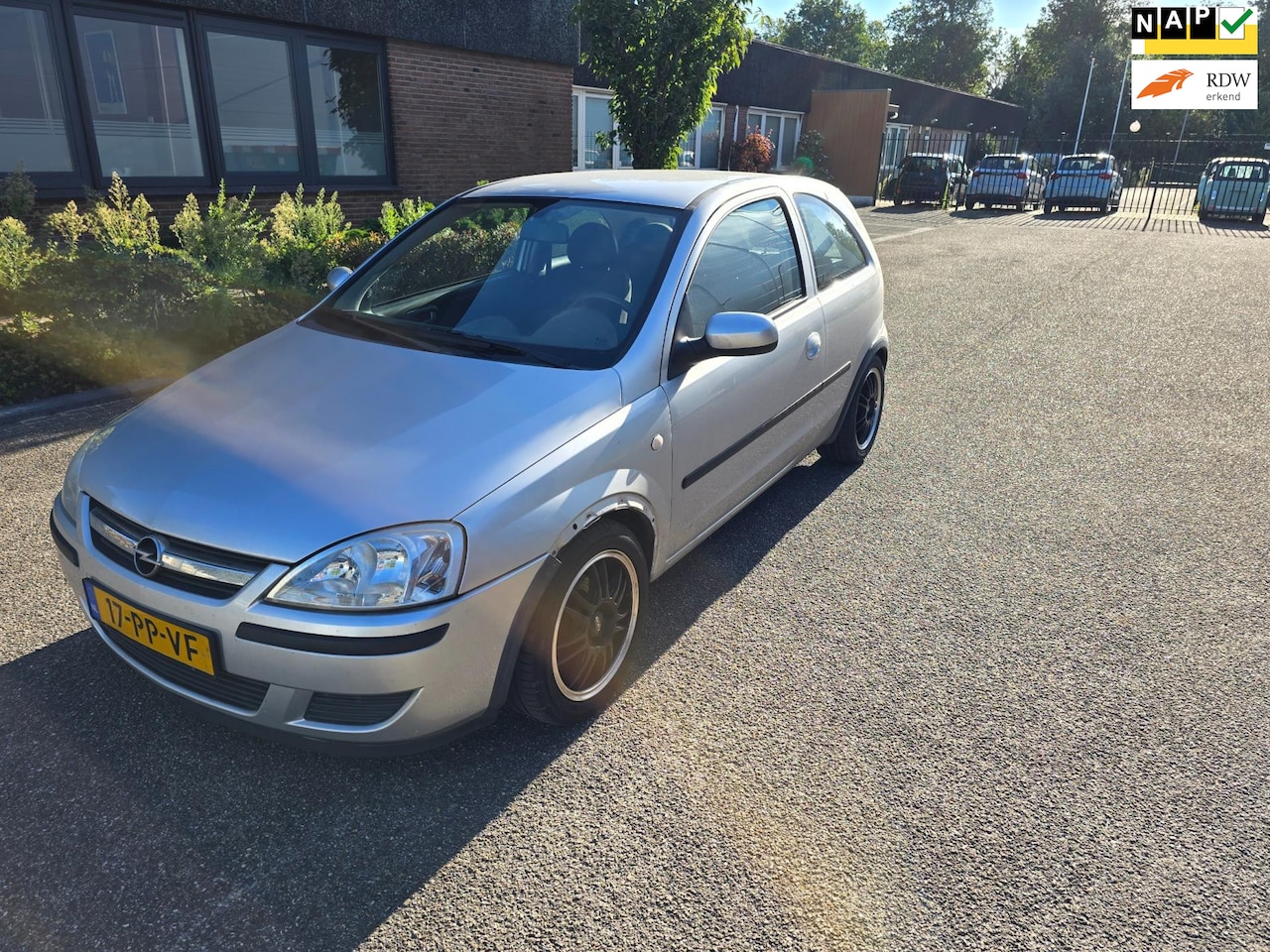 Opel Corsa - 1.2-16V Maxx Airco Boekjes Nap inruil Koopje - AutoWereld.nl