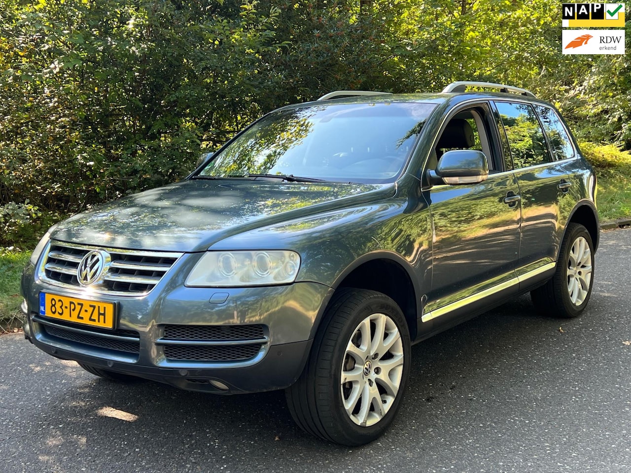 Volkswagen Touareg - 3.2 V6 2005 Org ned Leder - AutoWereld.nl