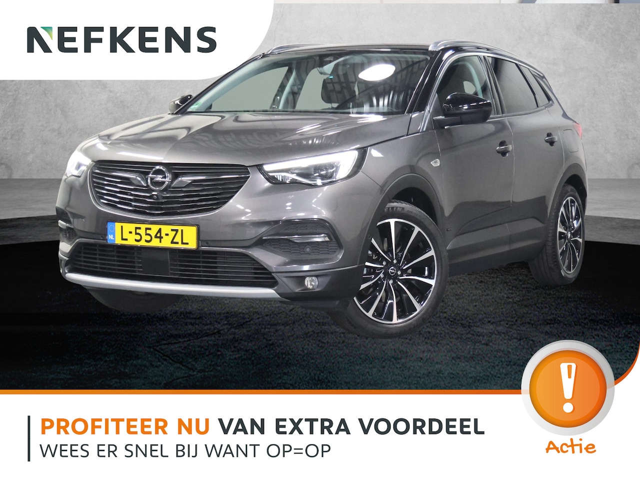 Opel Grandland X - 300PK Hybrid4 Ultimate | AppleCarPlay/AndroidAuto | Navigatie | Adaptive Cruise Control | - AutoWereld.nl