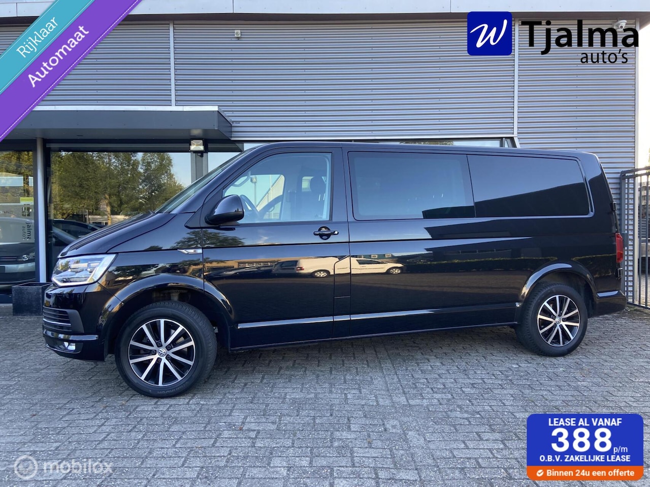 Volkswagen Transporter - 2.0 TDI L2H1 DC highline dubbel cabine led xenon trekh - AutoWereld.nl