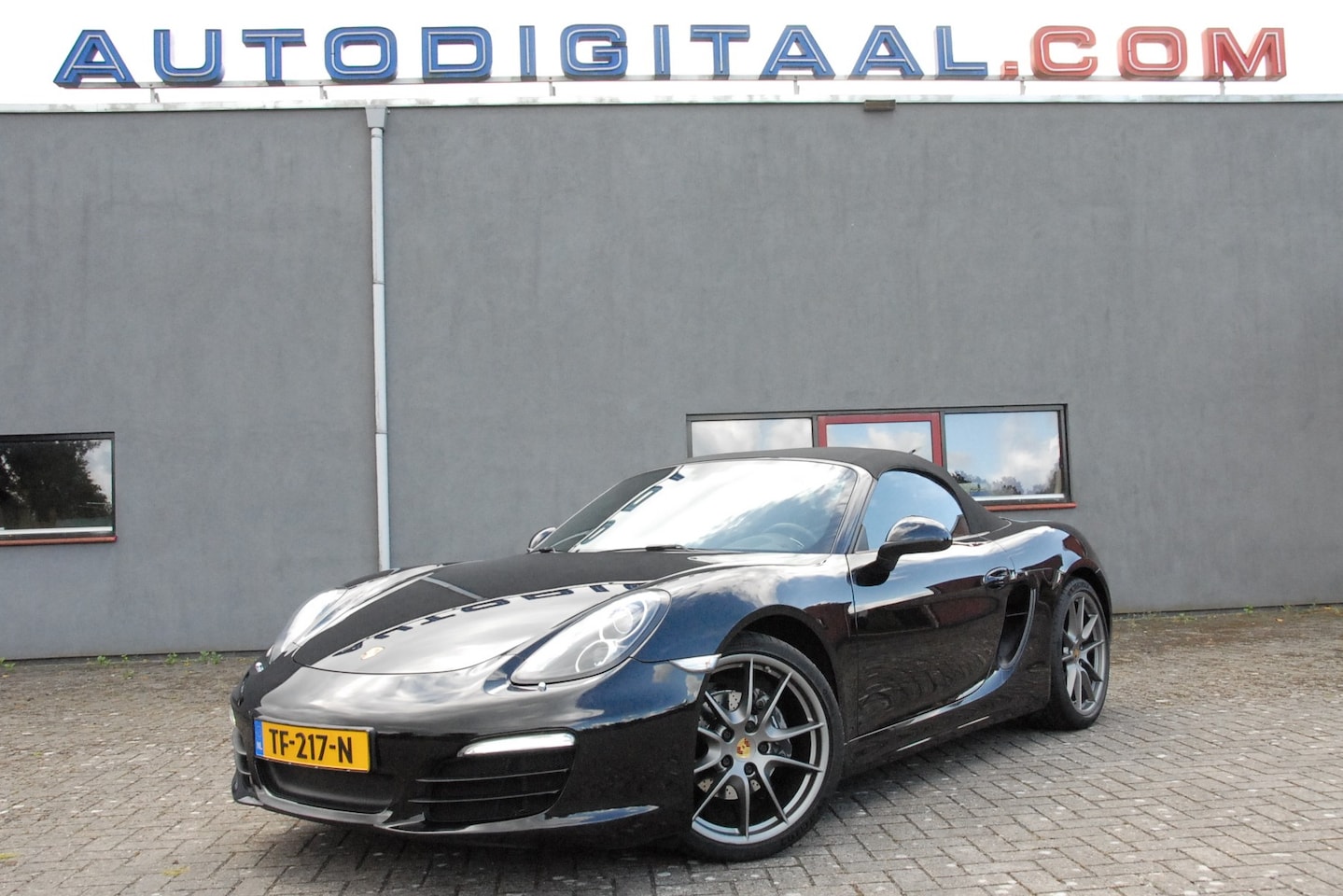 Porsche Boxster - 2.7 PDK Originele schakelbare Sportuitlaat/20 inch Carrera S wielen/All Black - AutoWereld.nl