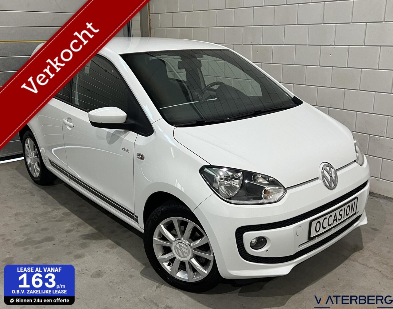 Volkswagen Up! - 1.0 high up! BMT AUTOMAAT*Club*Stoelvw*NaviBT - AutoWereld.nl