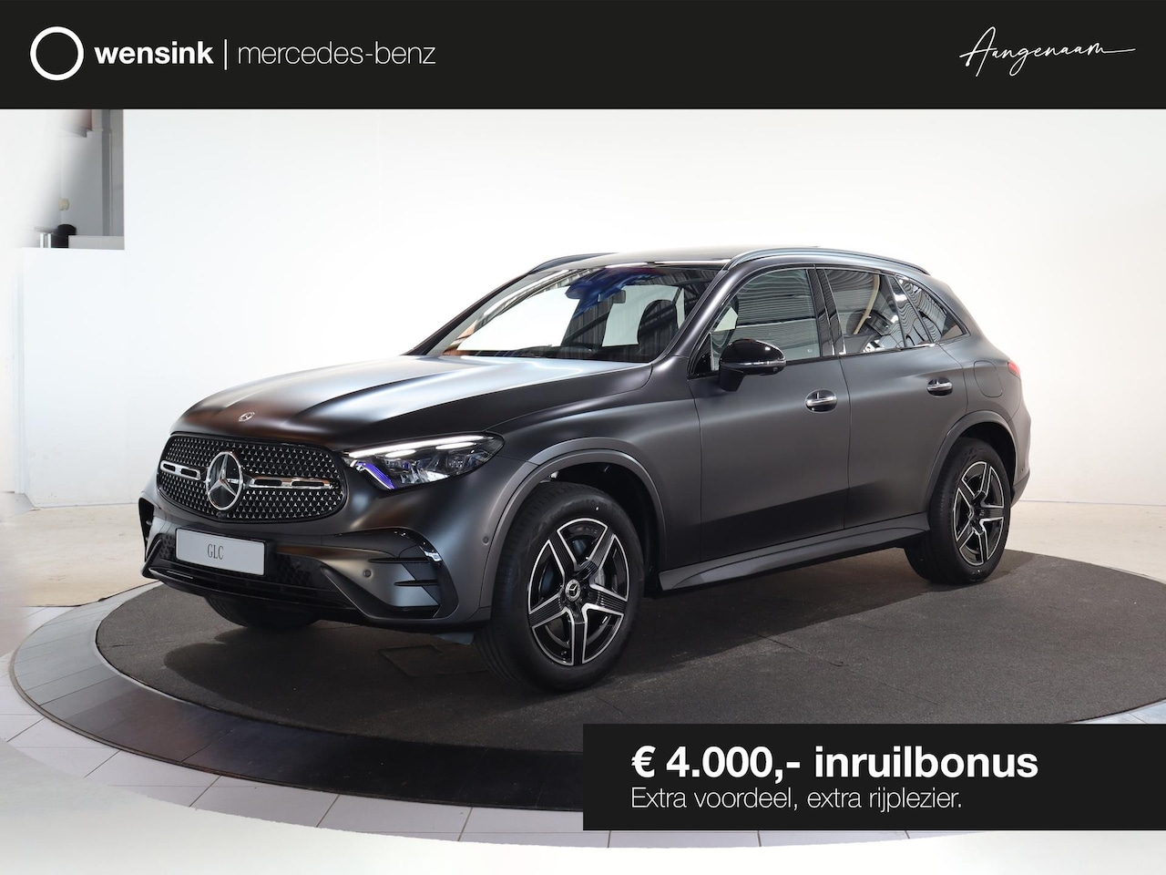 Mercedes-Benz GLC-klasse - 400e 4MATIC Sport Edition | Panoramaschuifdak | Premium Plus | Night | Magno kleur Mat | T - AutoWereld.nl