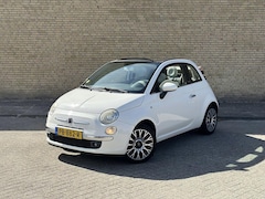 Fiat 500 C - 1.2 Lounge Cabrio (RIEM VERVANGEN, SOFTTOP, AIRCO, PARKEERSENSOREN, PREMIUM GELUIDSYSTEEM,