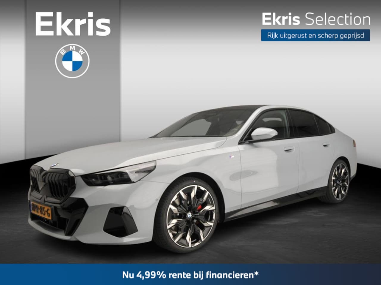 BMW 5-serie - Sedan 520d | M-Sportpakket | LED | Leder | HUD | Trekhaak | Schuifdak | Active cruise | DA - AutoWereld.nl