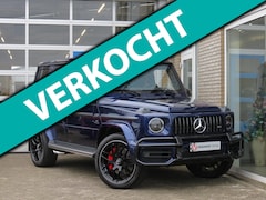 Mercedes-Benz G-klasse - AMG 63 Manufaktur int|Carbon Stuur+Interieur|BURMESTER|Standkachel|Trekhaak|Zitklima|Org.