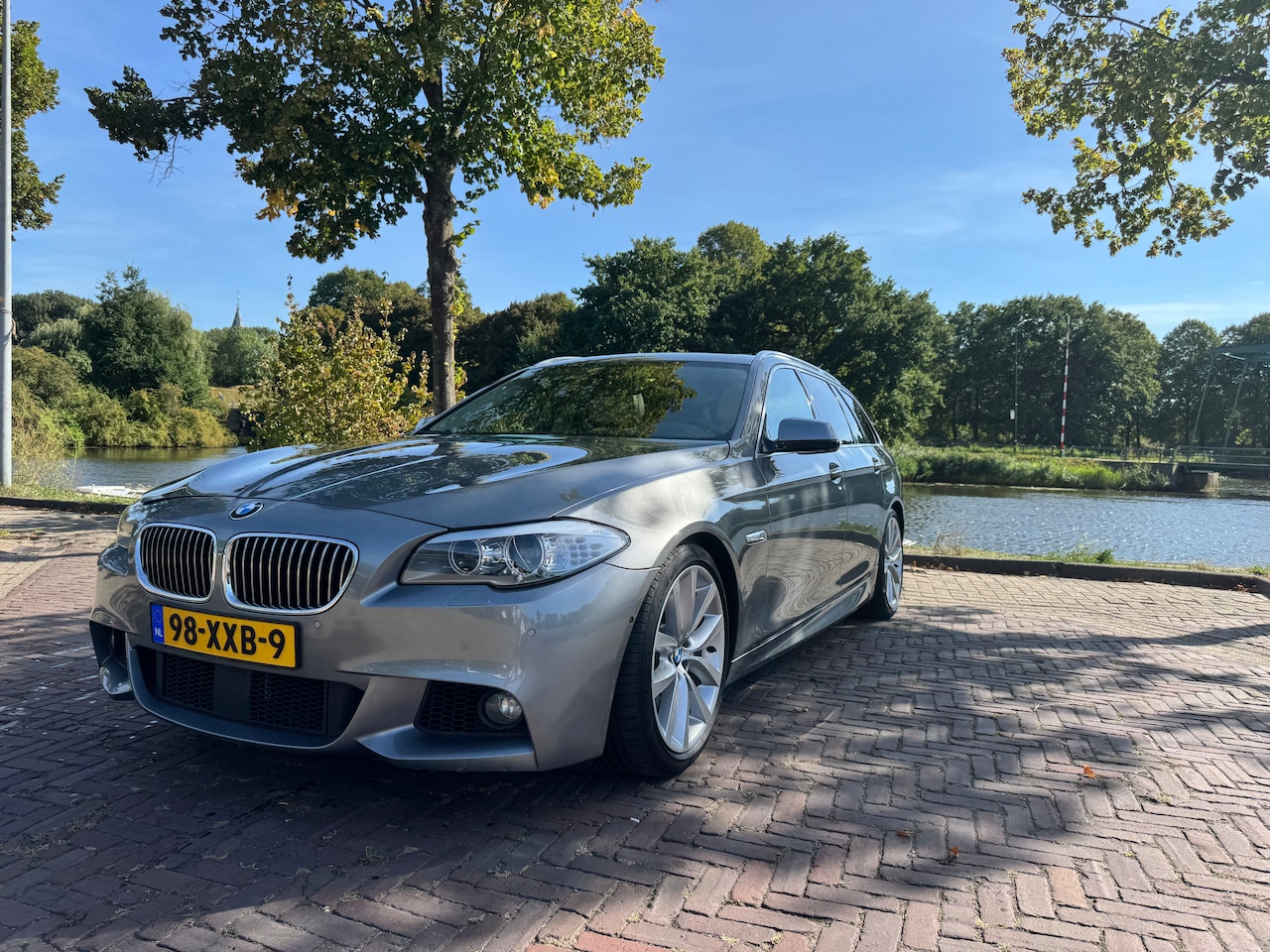 BMW 5-serie Touring - 535i High Executive M Sport Zeer nette en goed onderhouden BMW F11 Touring - AutoWereld.nl