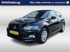 Volkswagen Polo - 1.0 TSI Comfortline / AUTOMAAT/ AIRCO/ PARK. SENSOREN A/ DAB/ BLUETOOTH/ NAVI/ LEDER STUUR