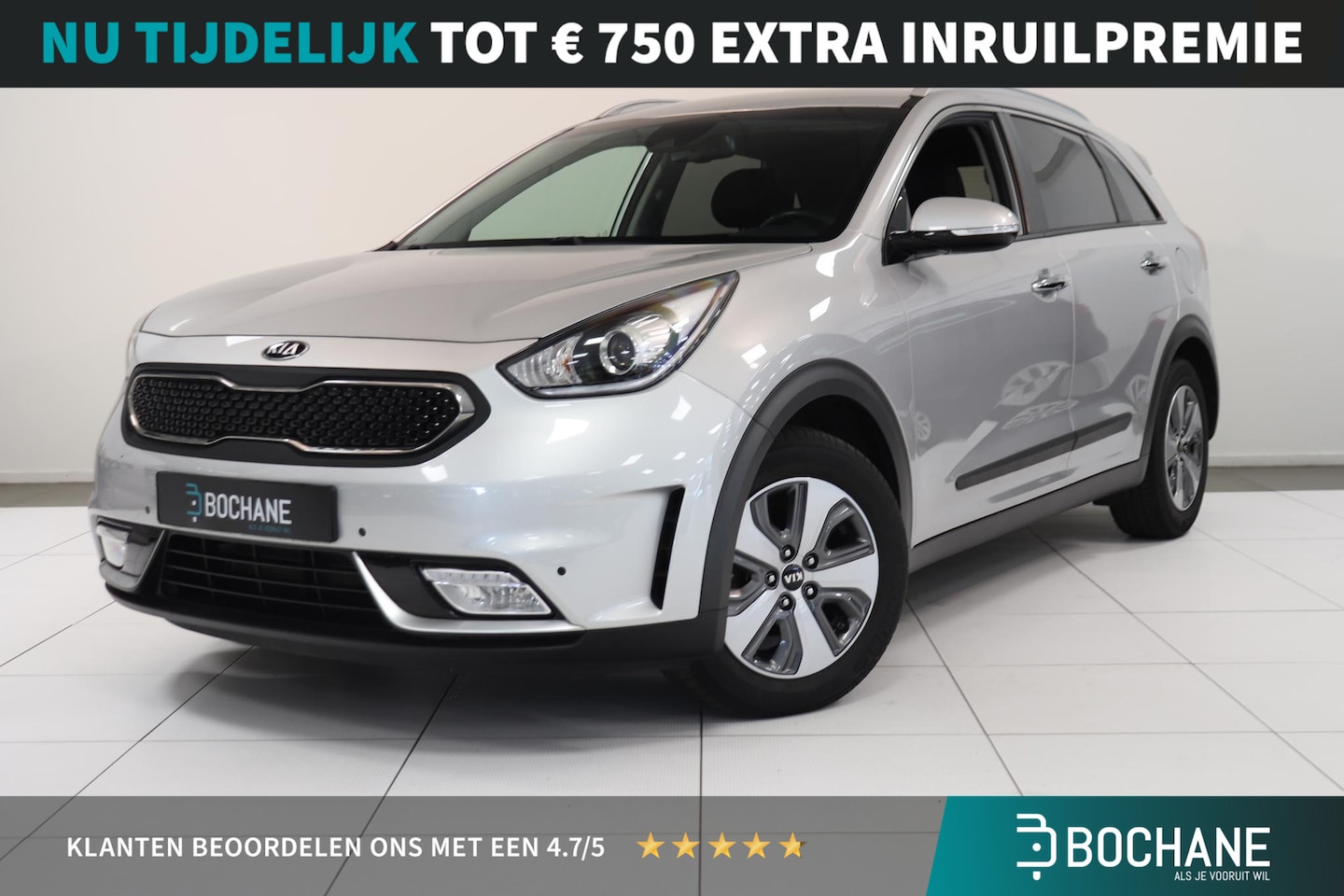 Kia Niro - 1.6 GDi Hybrid DynamicLine | Camera | Climate control | Cruise control | AppleCarplay Andr - AutoWereld.nl