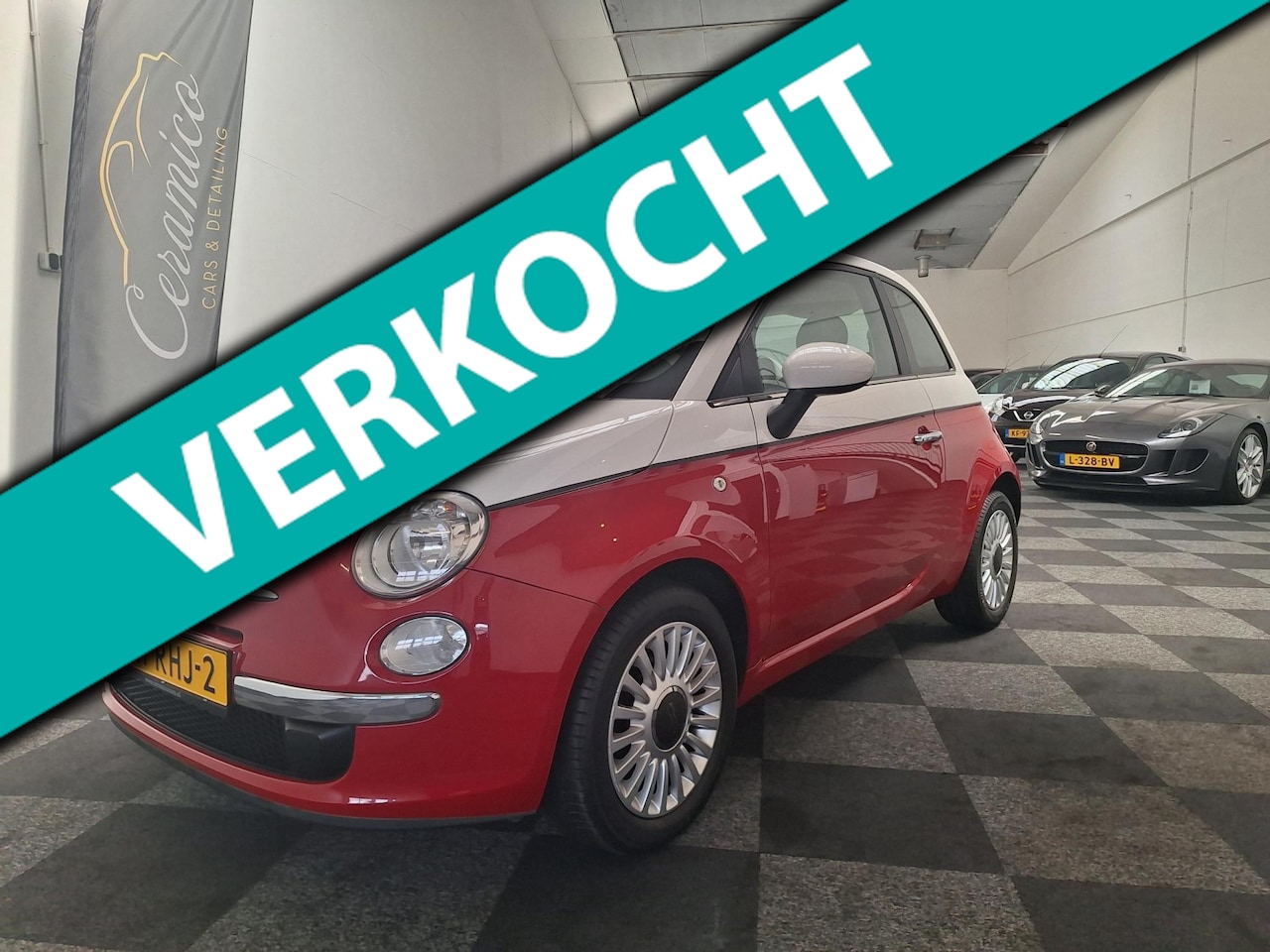 Fiat 500 - 2011. Bicolore. AUTOMAAT. 1e eigenaar. 47.000 km. - AutoWereld.nl