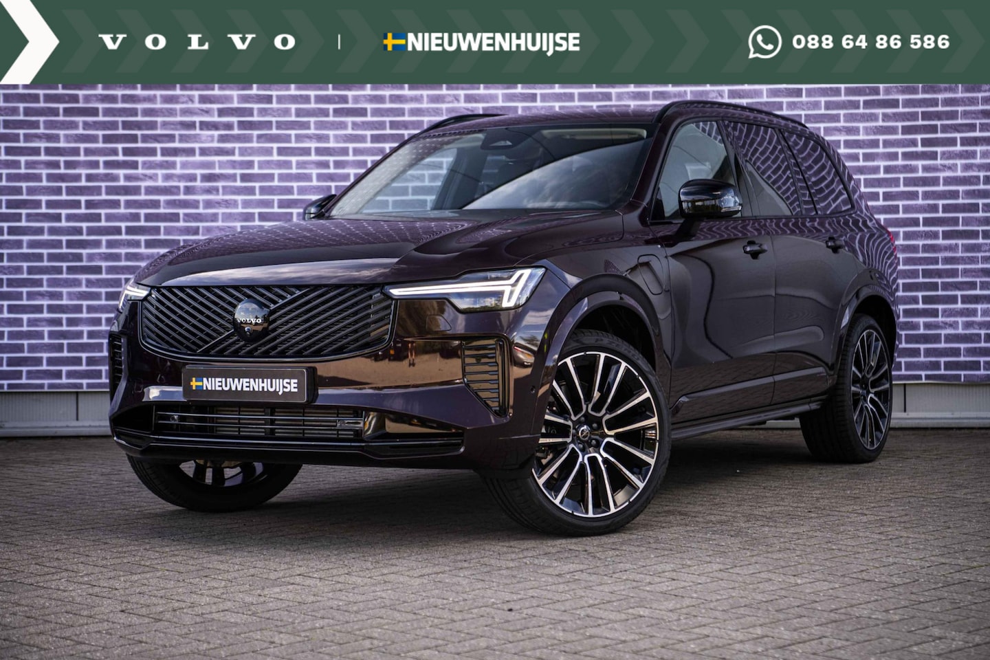 Volvo XC90 - 2.0 T8 Plug-in hybrid AWD Plus Dark | Trekhaak | Facelift | Head Up Display | 360 Camera | - AutoWereld.nl