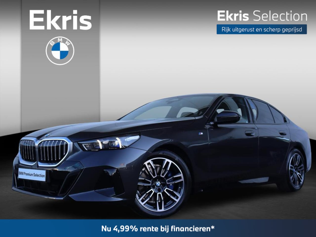 BMW 5-serie - 520i M Sportpakket/ Innovation Pack/ Travel Pack/ Verwarmd Stuurwiel/ Comfort Access/ pano - AutoWereld.nl