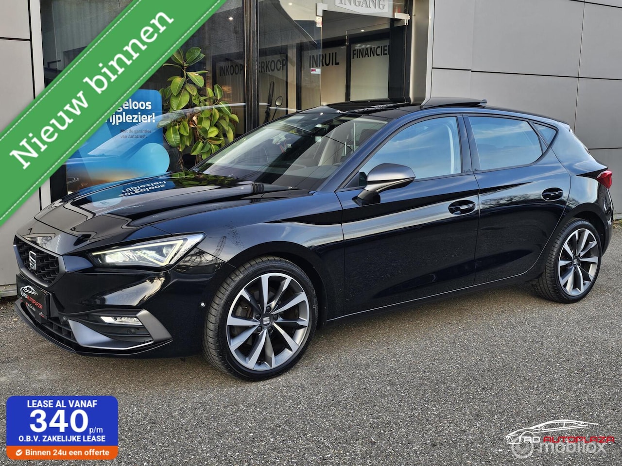 SEAT Leon - 1.5 eTSI FR Panorama/Sfeerverlichting/Virtual cockpit - AutoWereld.nl