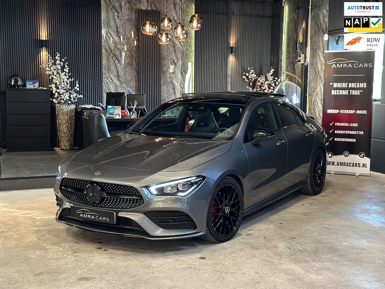Mercedes-Benz CLA-Klasse - 220 4MATIC AMG|PANO|45 AMG PACK|BOMVOL - AutoWereld.nl