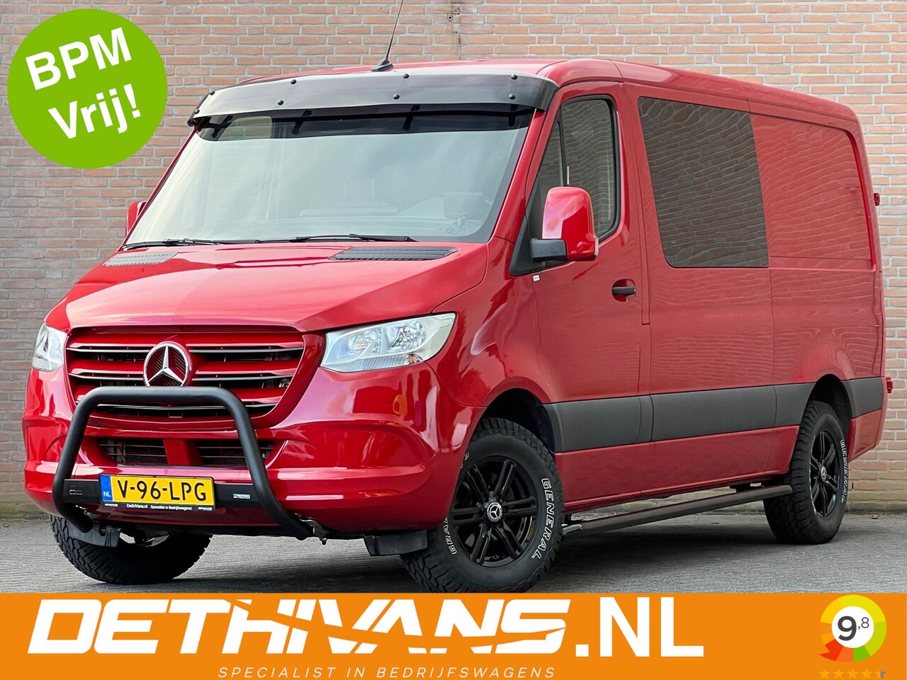 Mercedes-Benz Sprinter - 317CDI 170PK Dubbelcabine L2H1 / Carplay / Trekhaak / Euro6 - AutoWereld.nl