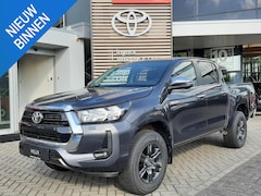 Toyota HiLux - 2.4 D-4D Double Cab Professional GRIJS KENTEKEN CLIMA CRUISE STOELVERWARMING
