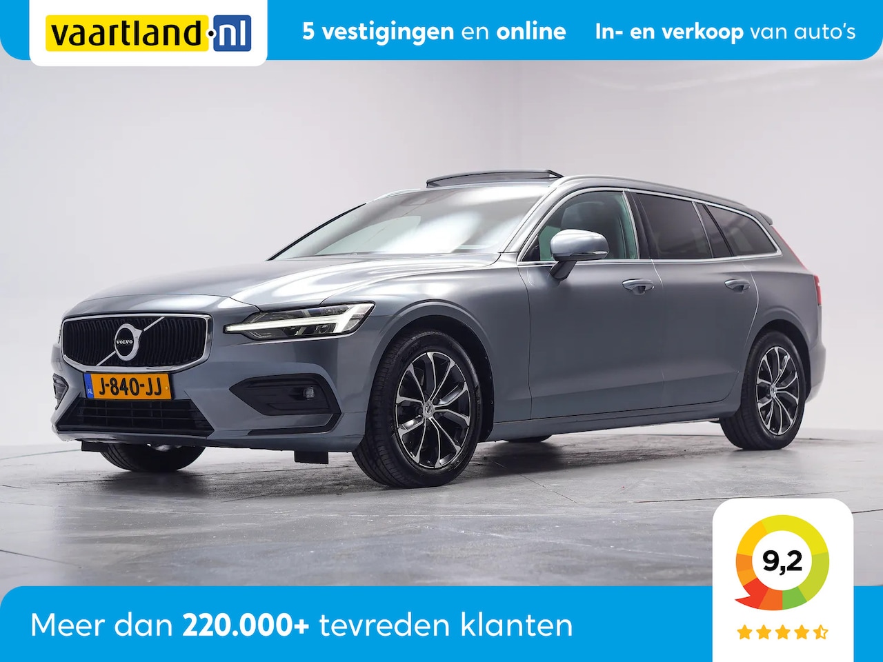 Volvo V60 - 2.0 B3 Business Pro Aut. [ Panorama Comfortstoelen Leder Camera ] - AutoWereld.nl