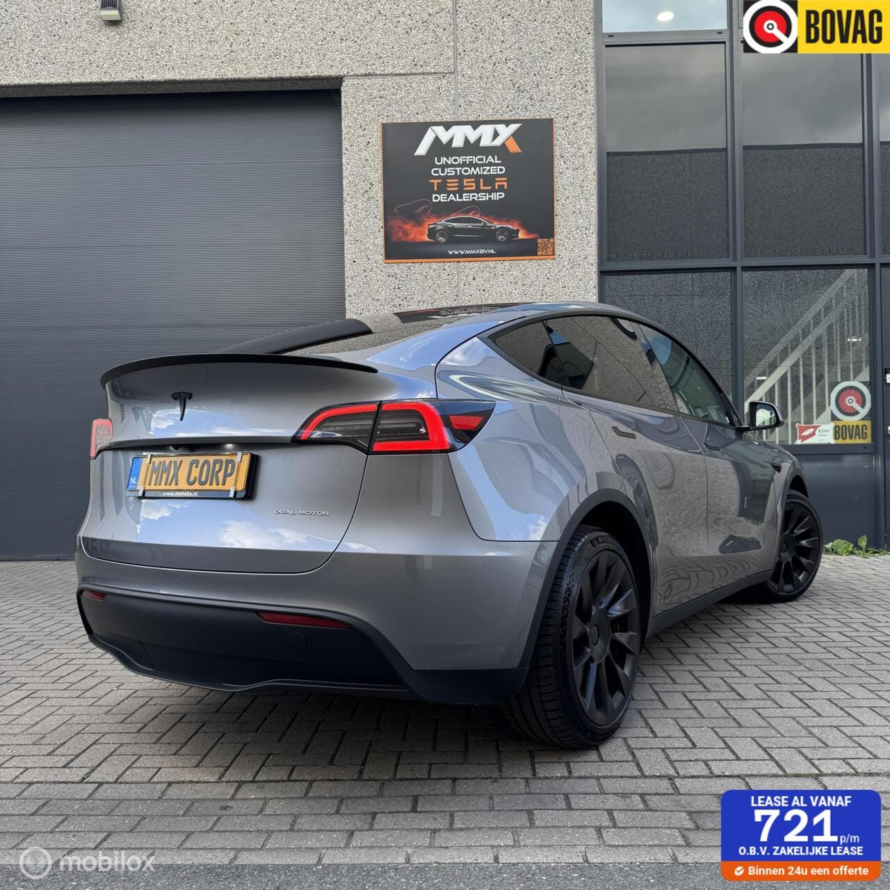 Tesla Model Y - Long Range AWD QUICKSILVER MMX PACK AMD RYZEN - AutoWereld.nl