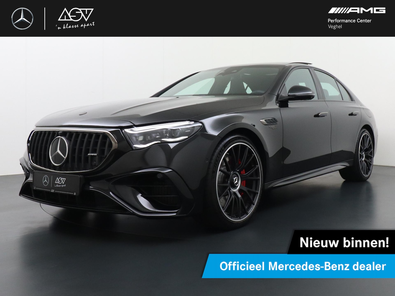 Mercedes-Benz E-klasse - AMG 53 4MATIC+ Night Edition AMG Performance stoelen, Premium Plus, Supercreen, Nightpakke - AutoWereld.nl