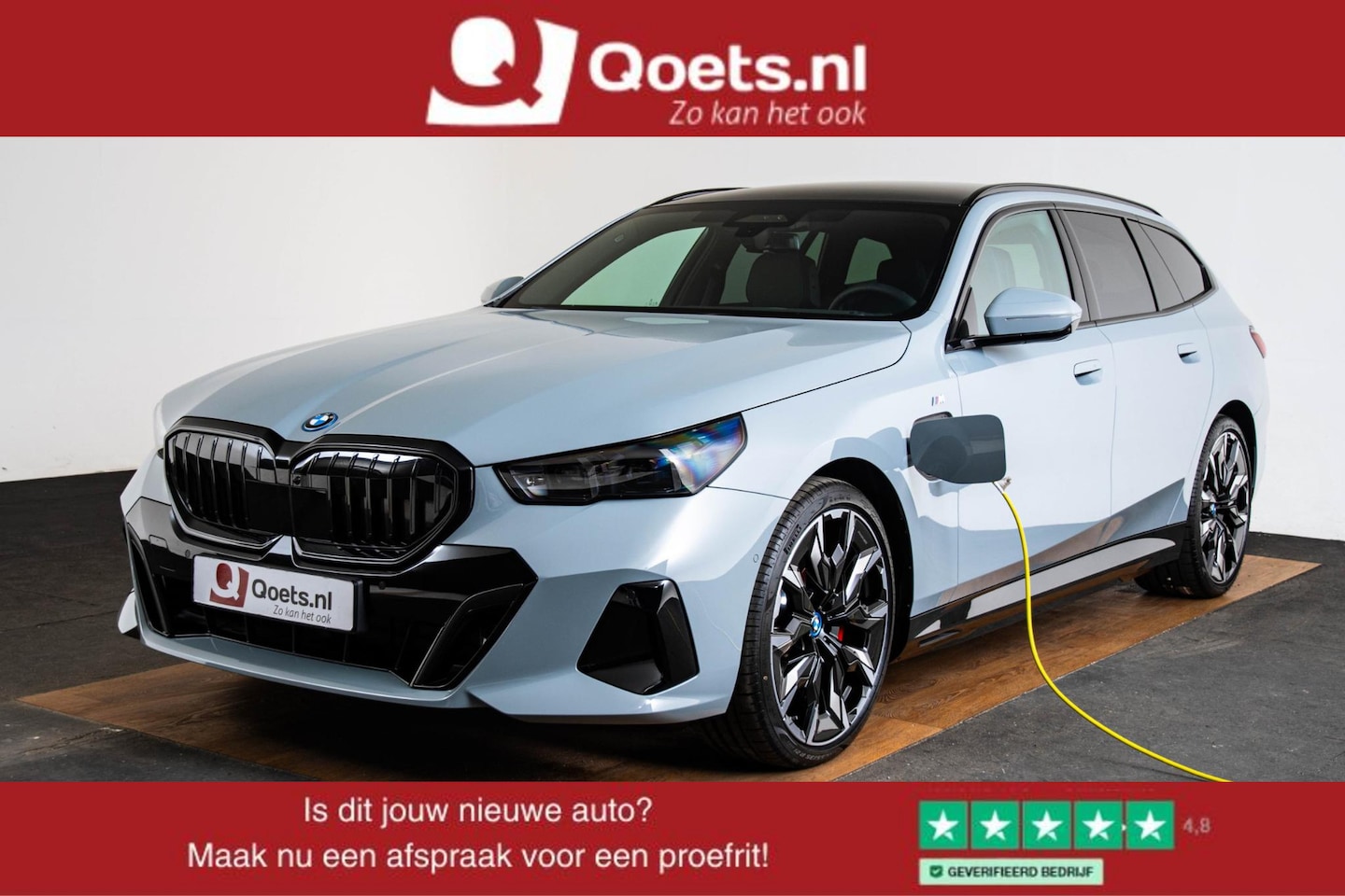 BMW 5-serie Touring - 530e xDrive M Sportpakket Pro - Trekhaak - Panoramadak - Driving/Parking Assistant profess - AutoWereld.nl