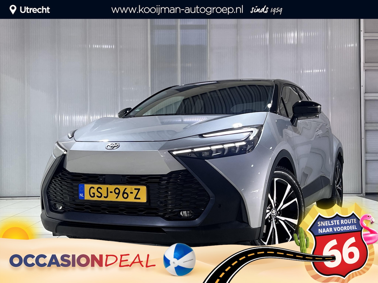 Toyota C-HR - 1.8 Hybrid 140 First Edition | All season banden | 2 tone lak | Dealer onderhouden | - AutoWereld.nl
