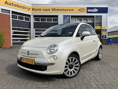 Fiat 500 - 0.9 TwinAir Lounge | Lederen bekleding | PDC | Lichtmetalen velgen 16 inch |