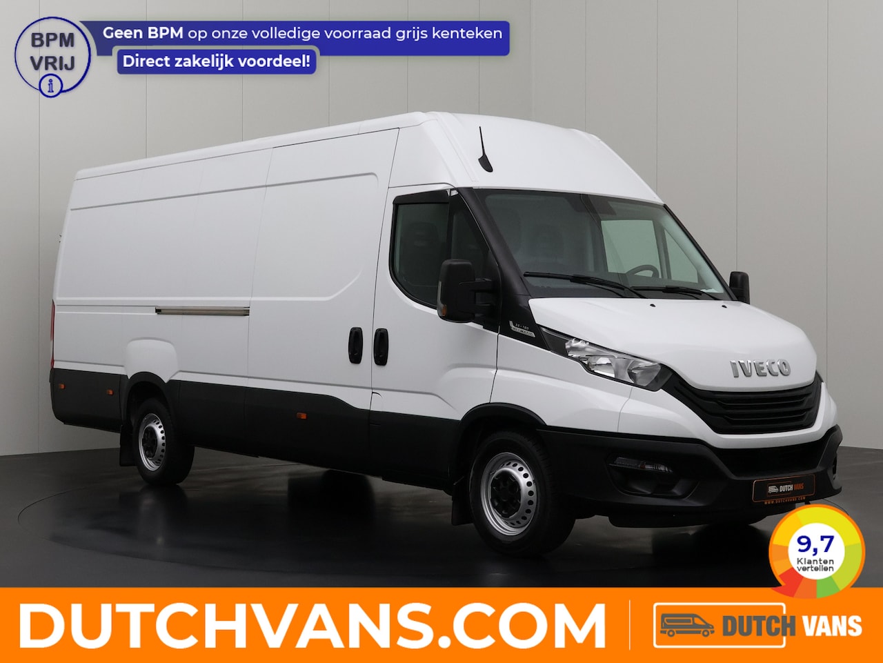 Iveco Daily - 35S16 Hi-Matic Automaat L3H2 | Airco | 3-Persoons | Betimmering - AutoWereld.nl