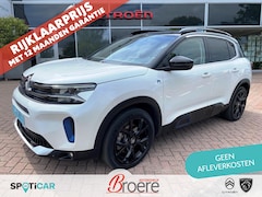 Citroën C5 Aircross - 1.6 Hybrid 225pk EAT8 Automaat Shine | keyless, elek. achterklep, camera, adaptive cruise,