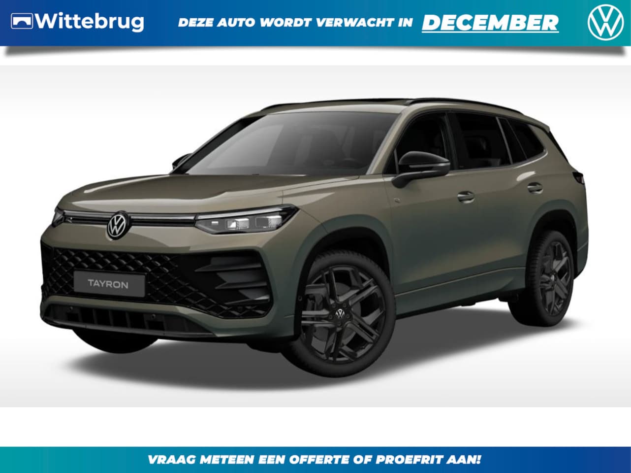 Volkswagen Tayron - 1.5 eHybrid R-Line Edition *BLACK STYLE* !!!Profiteer ook van € 2.000 inruilpremie!!! - AutoWereld.nl