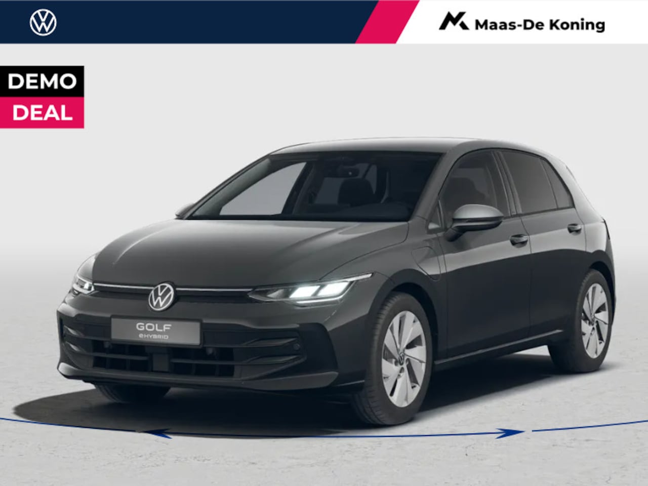 Volkswagen Golf - 1.5 eHybrid Life Edition 204 pk · Trekhaak inklapbaar, met elektrische ontgrendeling · Ach - AutoWereld.nl