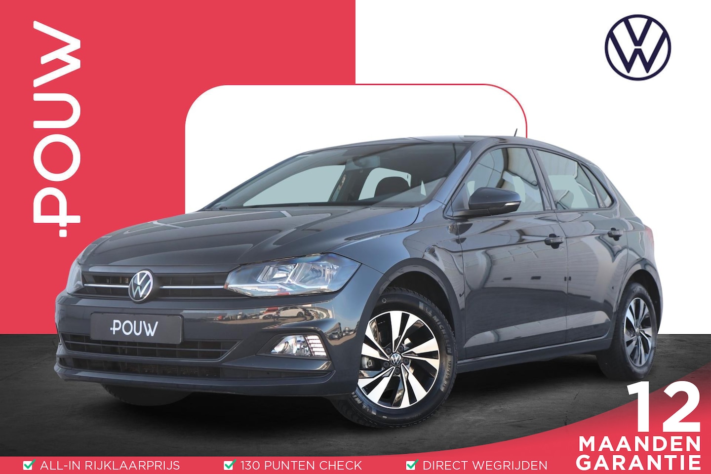 Volkswagen Polo - 1.0 TSI 95pk Comfortline | Navigatie | Airco | App Connect - AutoWereld.nl