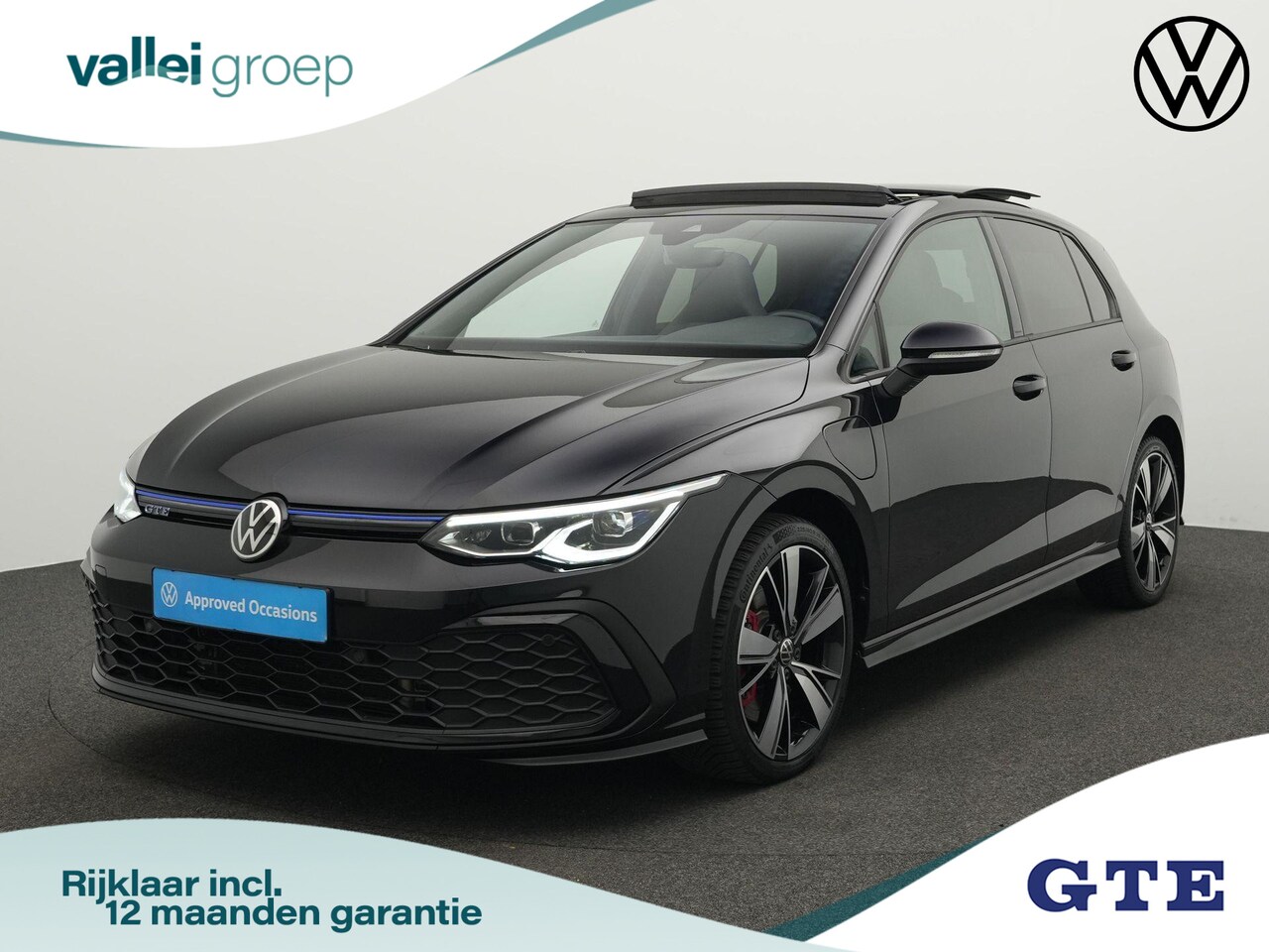Volkswagen Golf - 1.4 eHybrid 245 pk DSG GTE | Panoramadak | Stoelverwarming | Adaptive Cruise | Navigatie | - AutoWereld.nl
