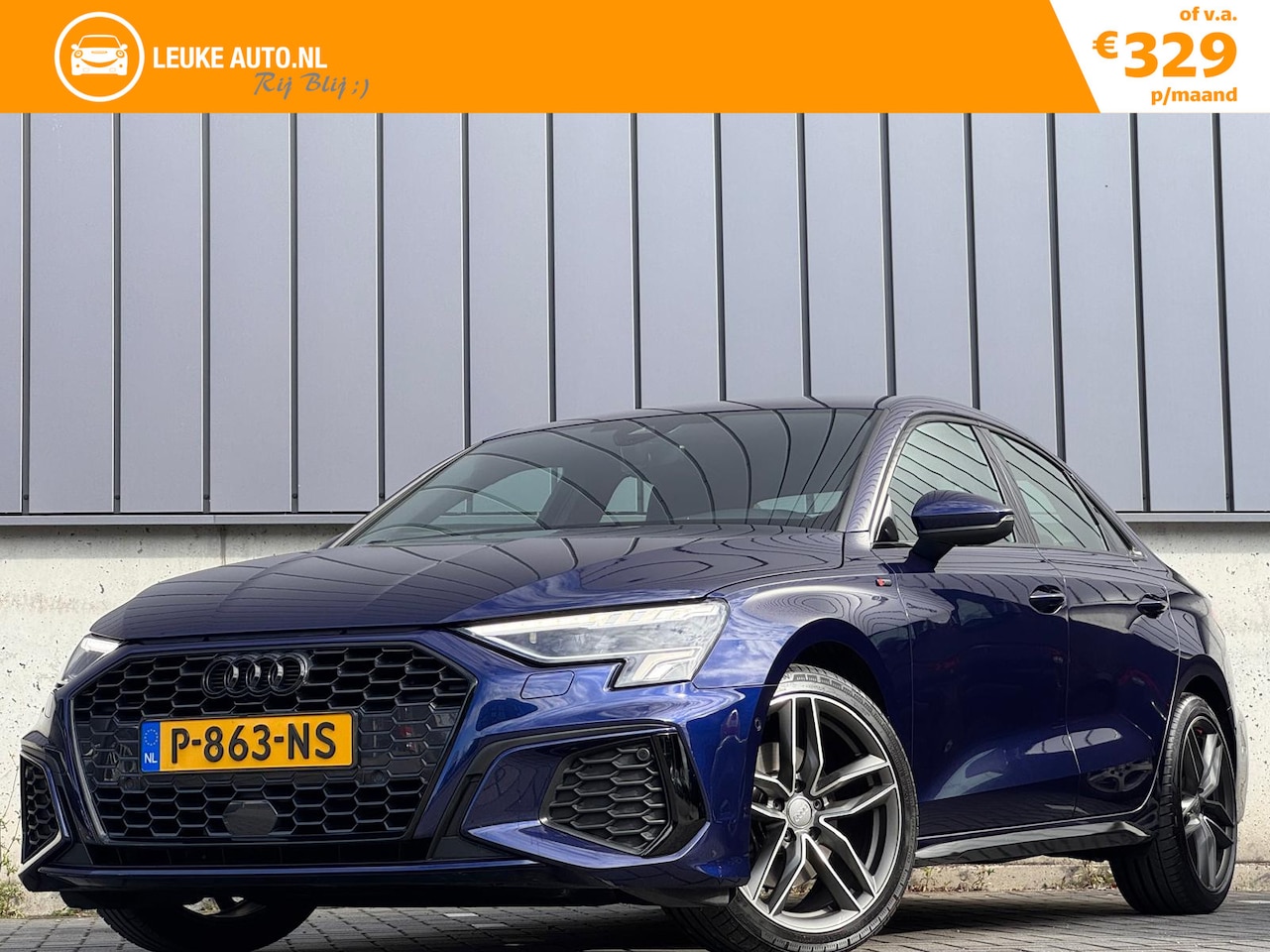 Audi A3 Limousine - 35 TFSI 150PK 3X S-Line Stoelverwarming - AutoWereld.nl