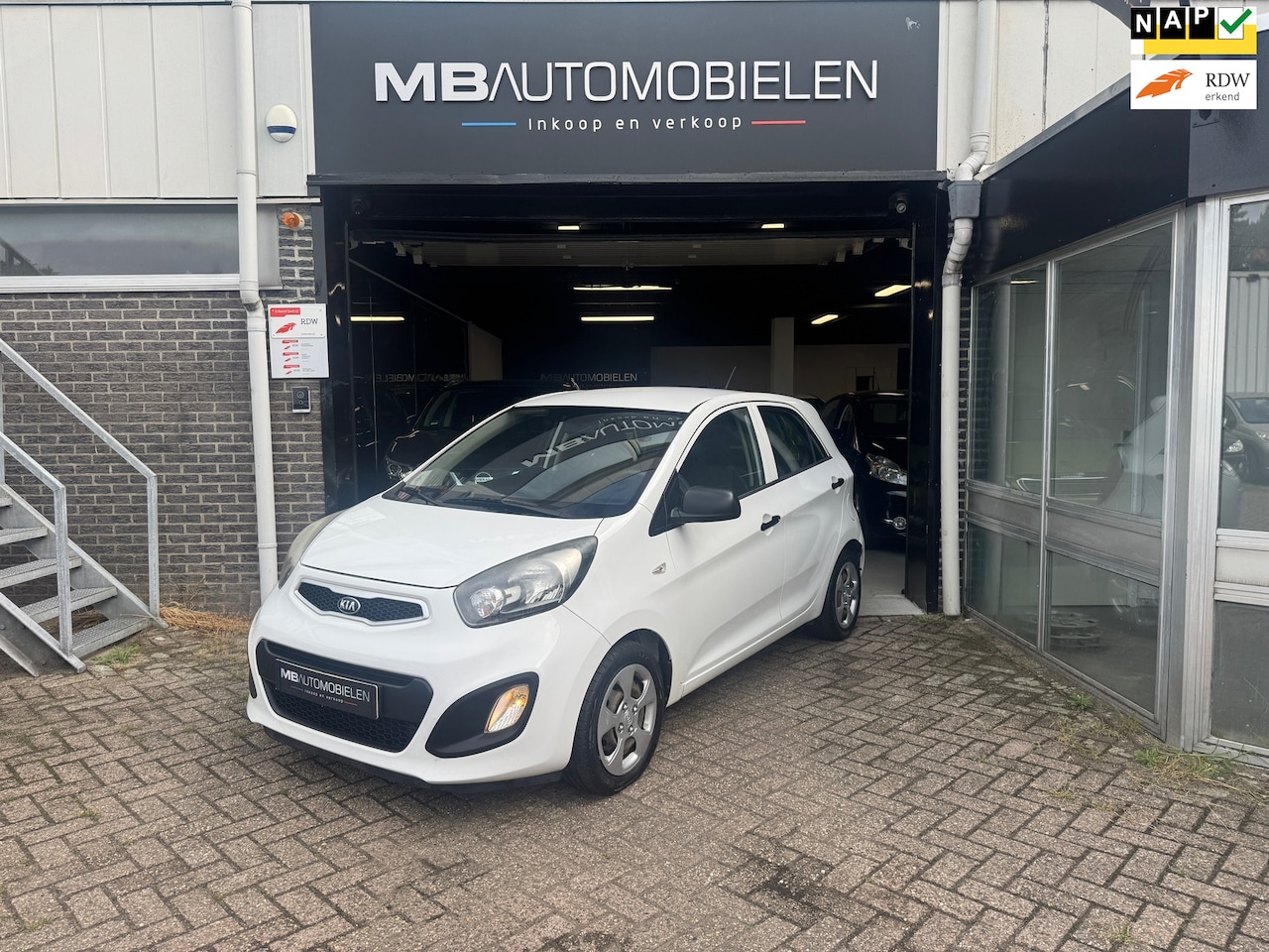 Kia Picanto - 1.0 CVVT ISG Airco/ APK/ 5 Deurs/NAP/ Goed Onderhouden!! - AutoWereld.nl