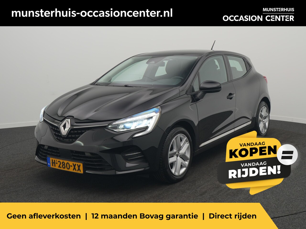 Renault Clio - TCe 100 Zen - RIJKLAARPRIJS - Airco - Cruise Control - Dealeronderhouden - AutoWereld.nl