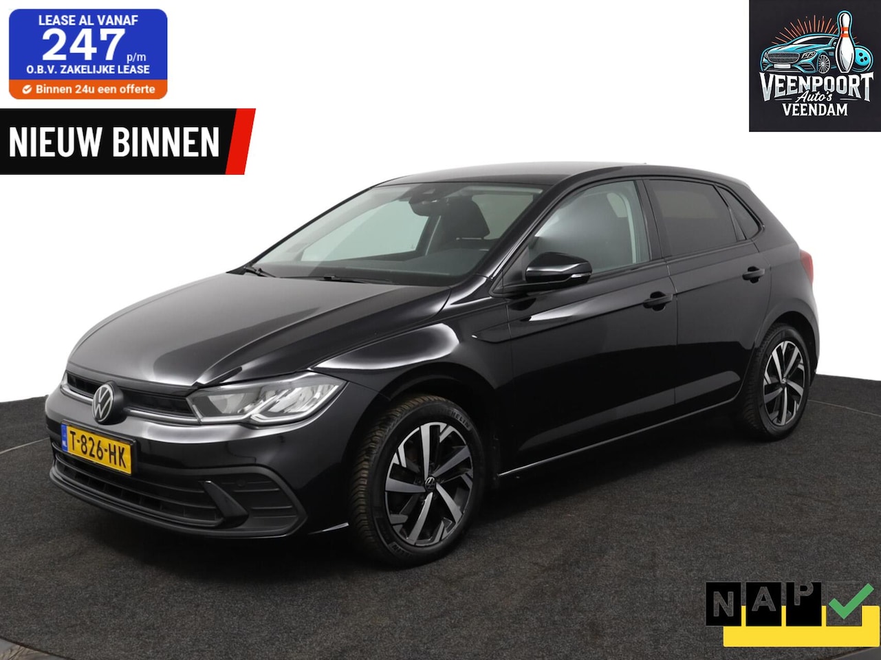 Volkswagen Polo - 1.0 TSI AUTOMAAT Airco Cruise Velgen Camera - AutoWereld.nl