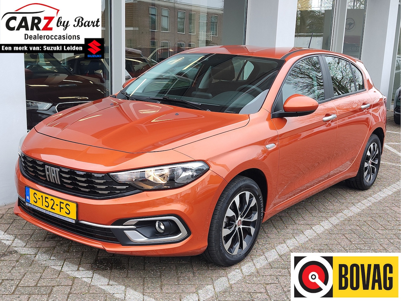 Fiat Tipo - 1.5 HYBRID CITY AUTOMAAT Cruise | Keyless | Carplay | LED - AutoWereld.nl