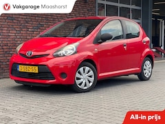 Toyota Aygo - 1.0 VVT-i Now Airco 5 deurs airco/electr ramen/set winterbanden op velg