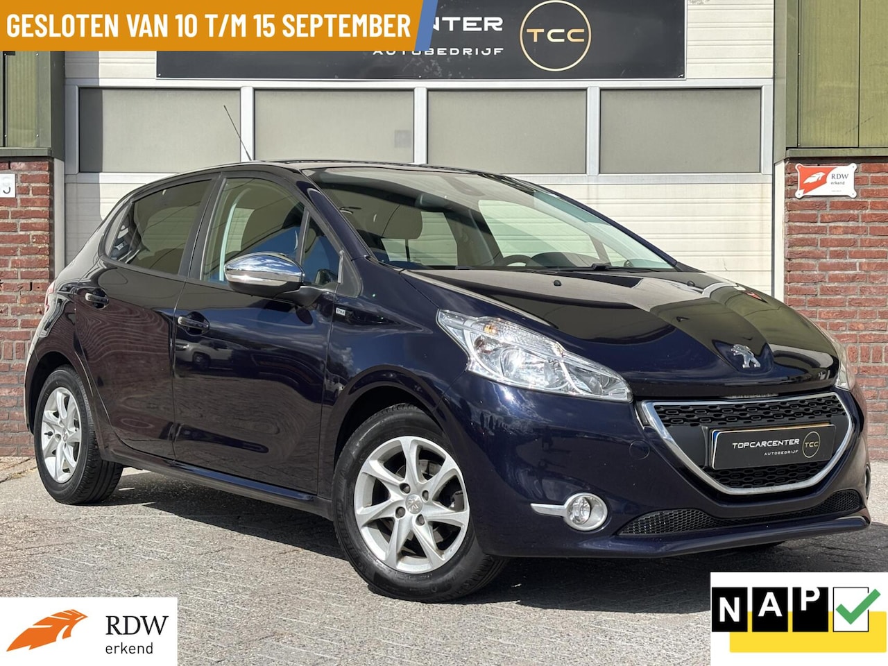 Peugeot 208 - 1.2 Style Pack Plus/PARKS/NAVI/CRUISE/APK/NAP - AutoWereld.nl