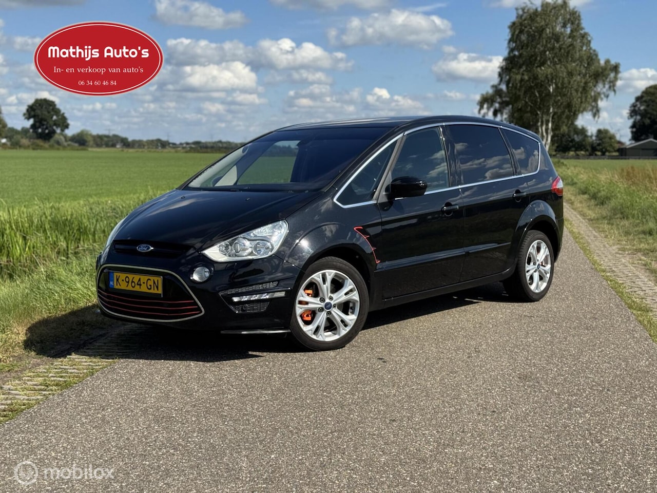 Ford S-Max - 1.6 EcoBoost Platinum Navi Climate Nette auto! - AutoWereld.nl