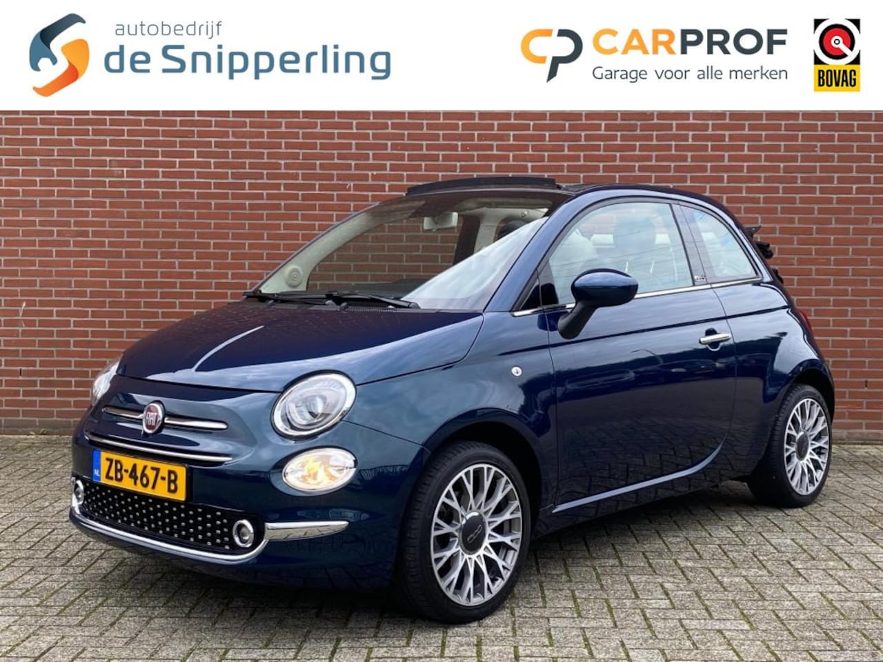 Fiat 500 C - 0.9 TWINAIR T LOUNGE NAVI PDC CRUISE 16-LMV - AutoWereld.nl
