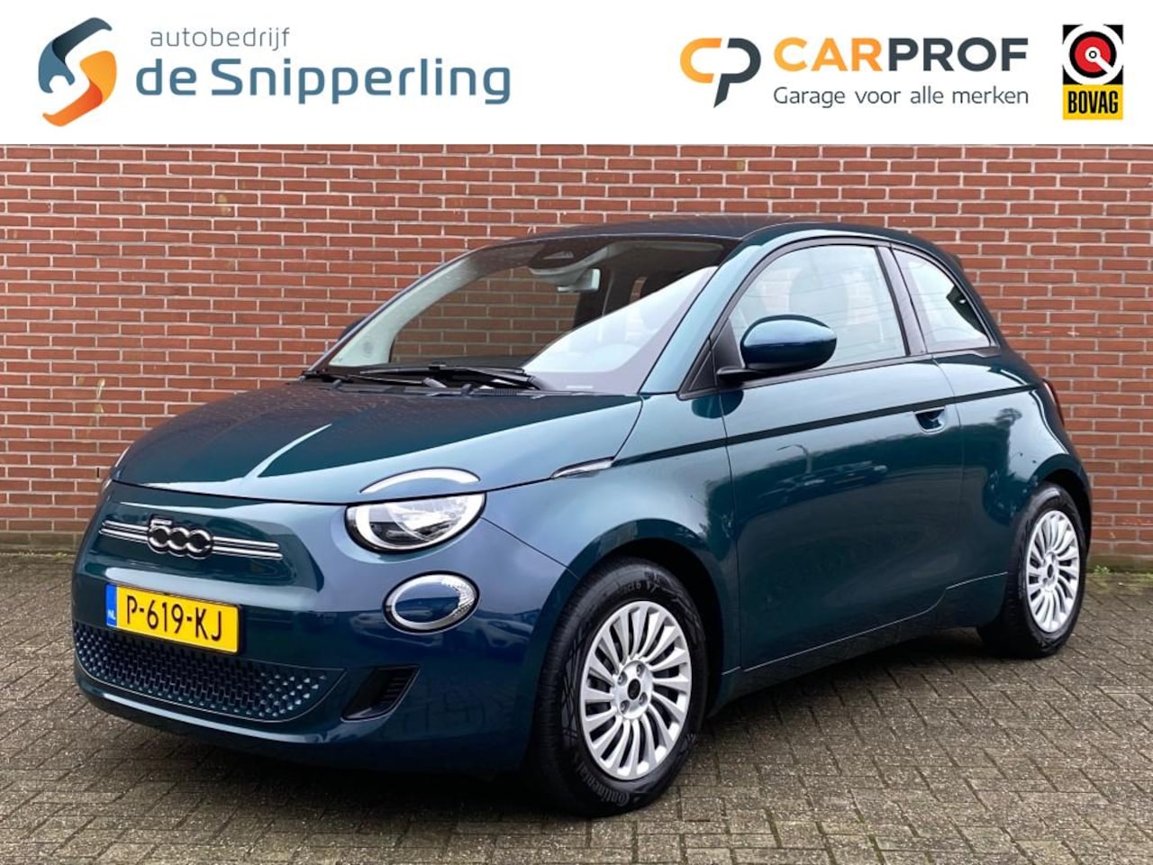Fiat 500e - ACTION 24 KWH AIRCO PARKEERSENSOREN BLUETOOHT - AutoWereld.nl